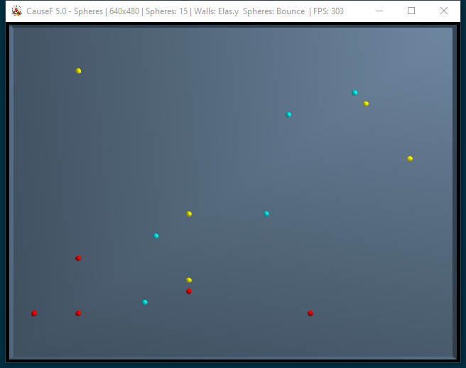 Spheres window random