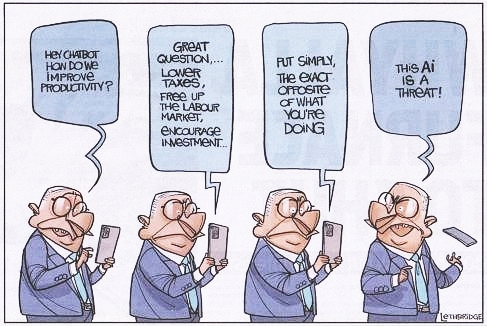 Brett Lethbridge cartoon