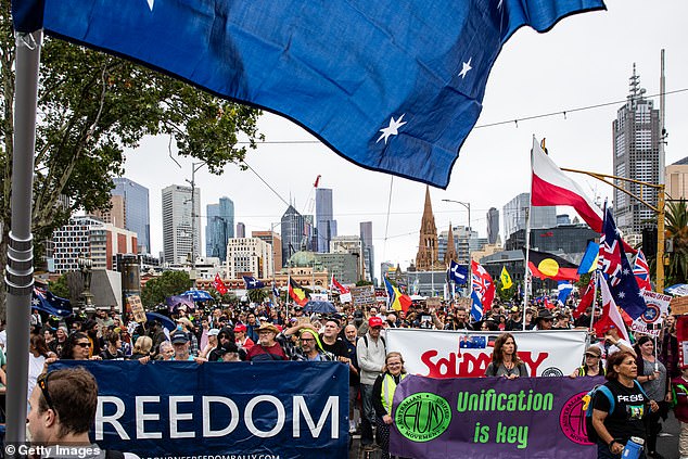 protests in Australia