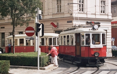 Old Vienna tram